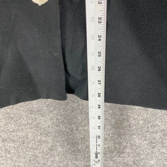 New Eloquii Jacket Women 18/20 Plus Black Crew Neck Long Sleeve Lined Button - Picture 10 of 11